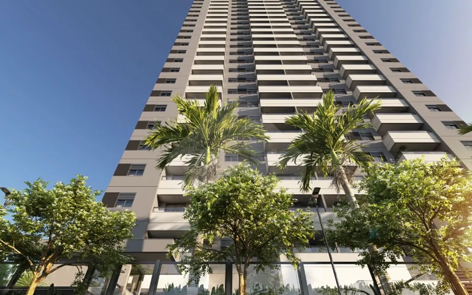 Áurea Sky - Apartamento com 41,67 m², em Parque Industrial das Oliveiras — foto 2