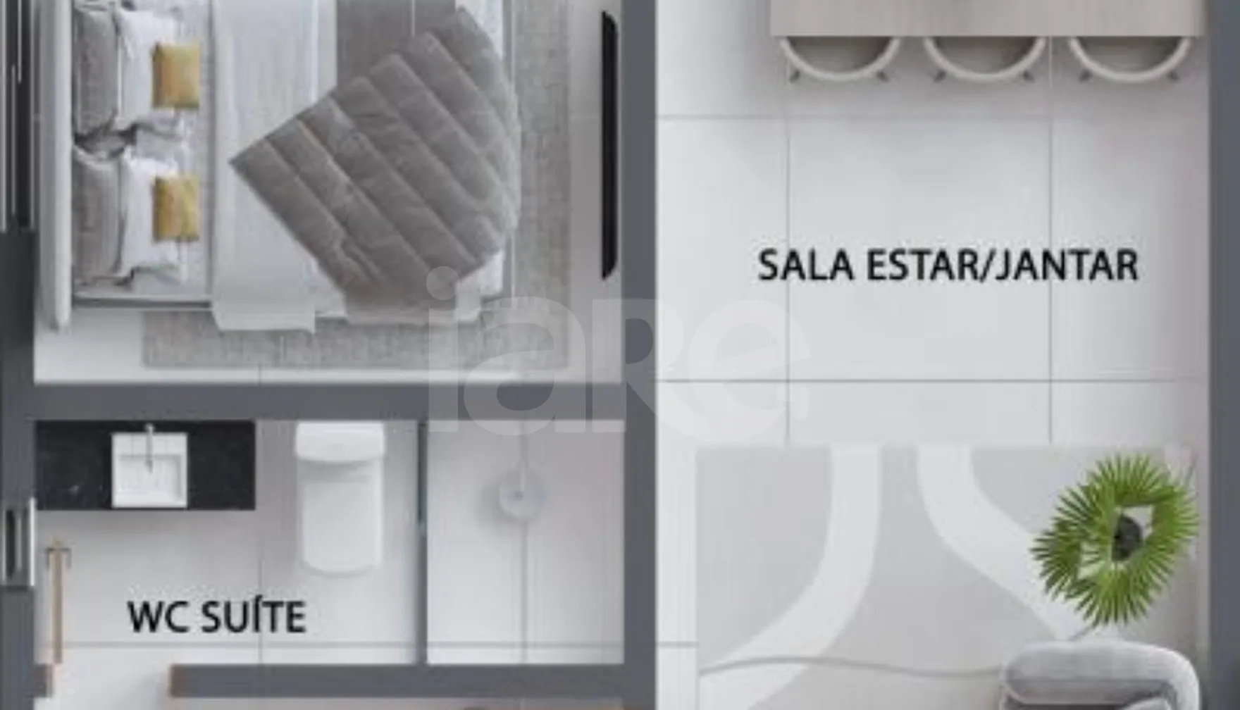 Planta — Garden 66,36 m²