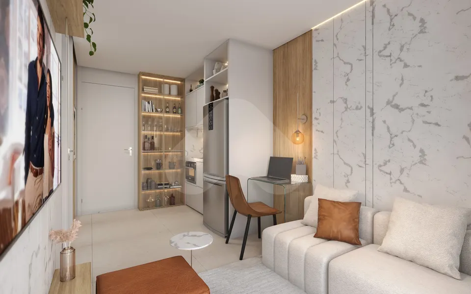 THINK Home Perdizes - Studio com 23,35 m², em Perdizes — foto 2