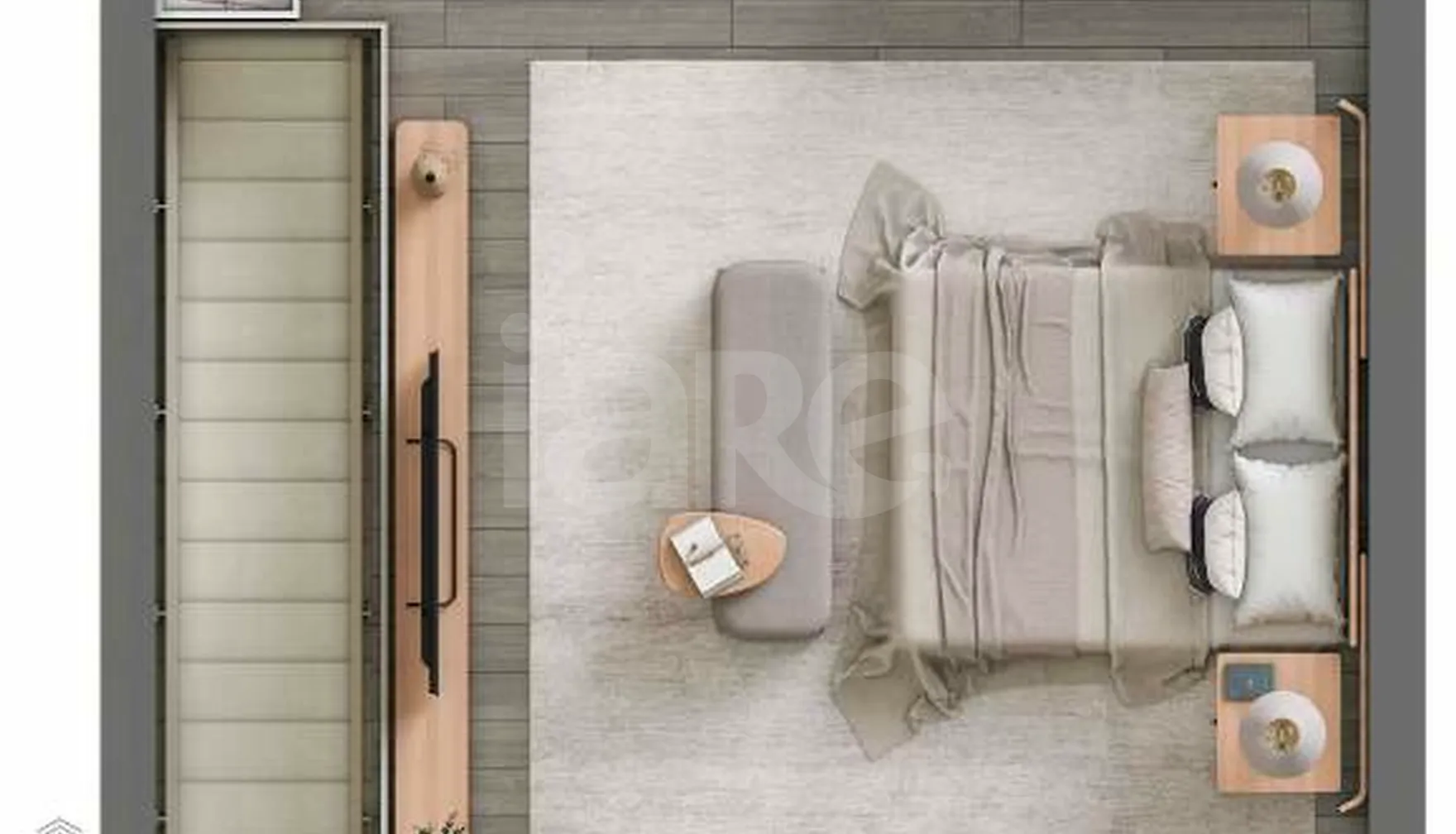 Planta — Apartamento 71,81 m²