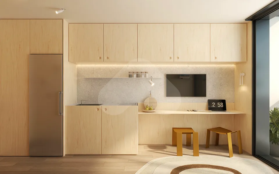 Studio 01 - Studio com 18,01 m², em Prado Velho — foto 26