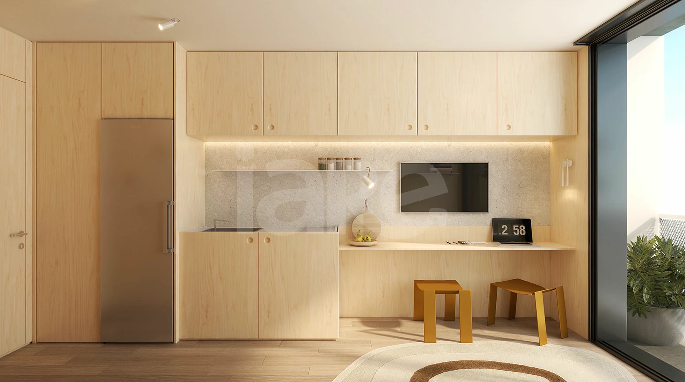 Studio 01 - Studio com 18,01 m², em Prado Velho — foto 5