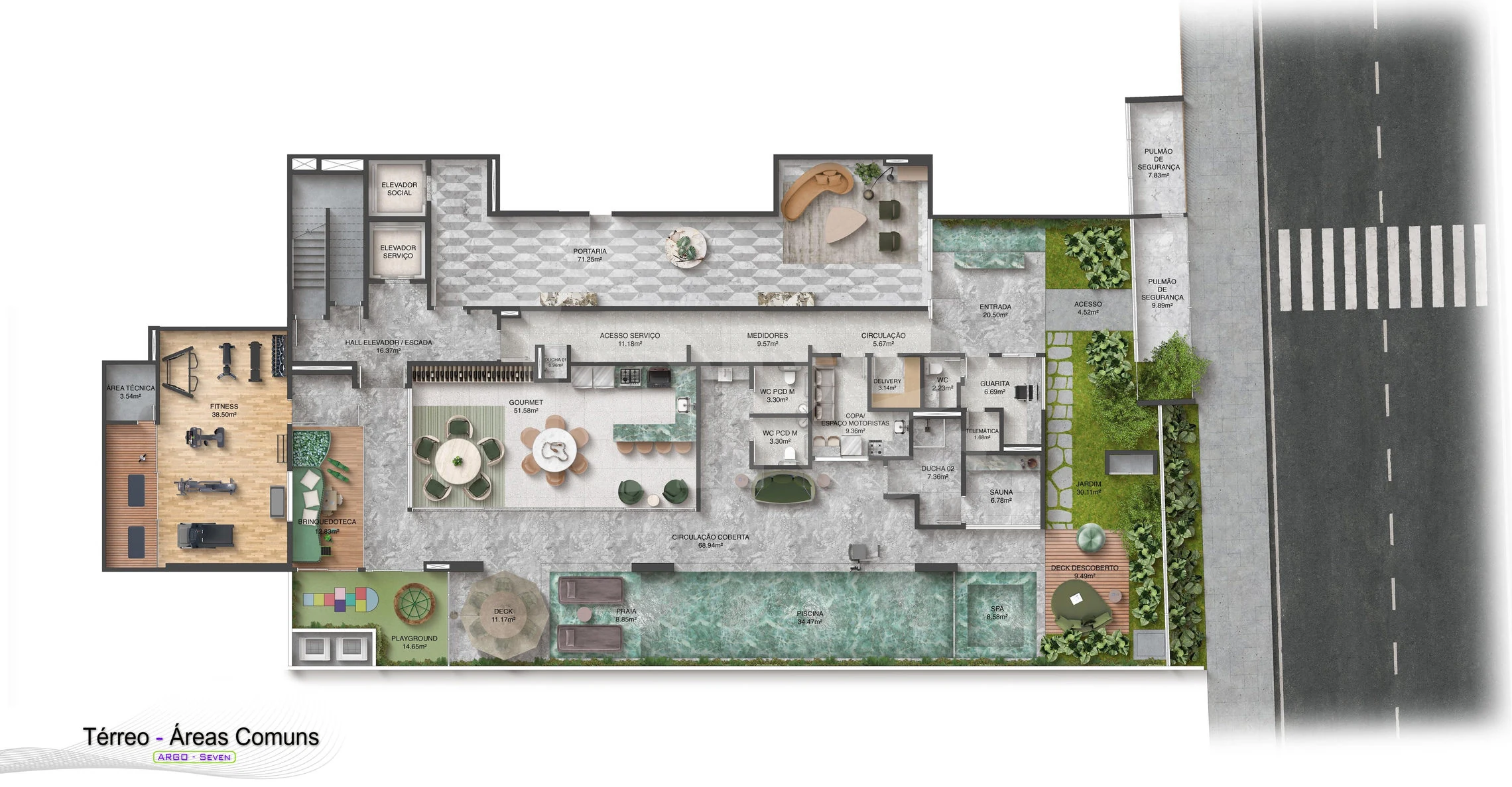 Planta — Pavimento térreo
