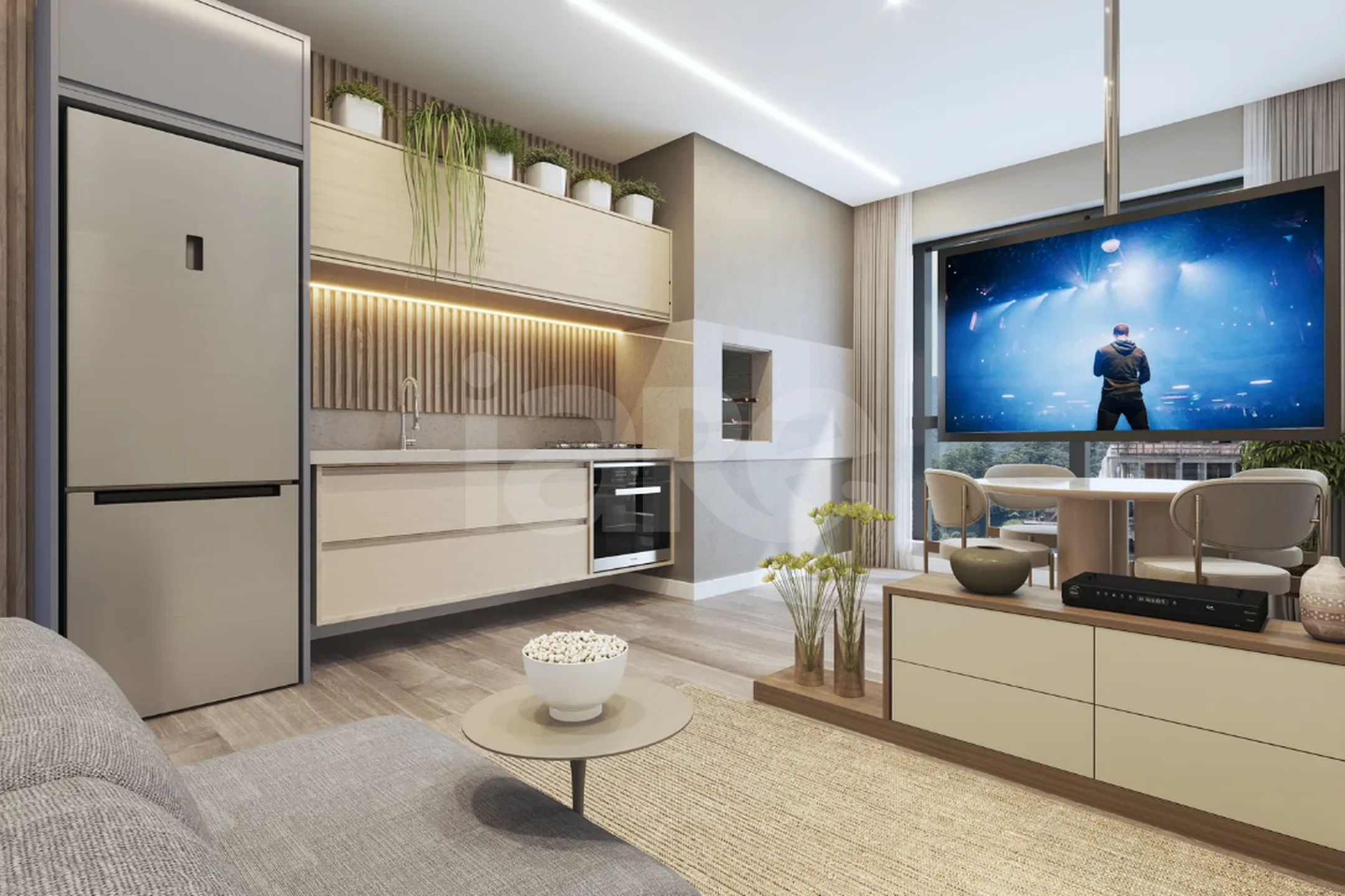Salem Flats - Apartamento com 59,44 m², em Canto da Praia — foto 2