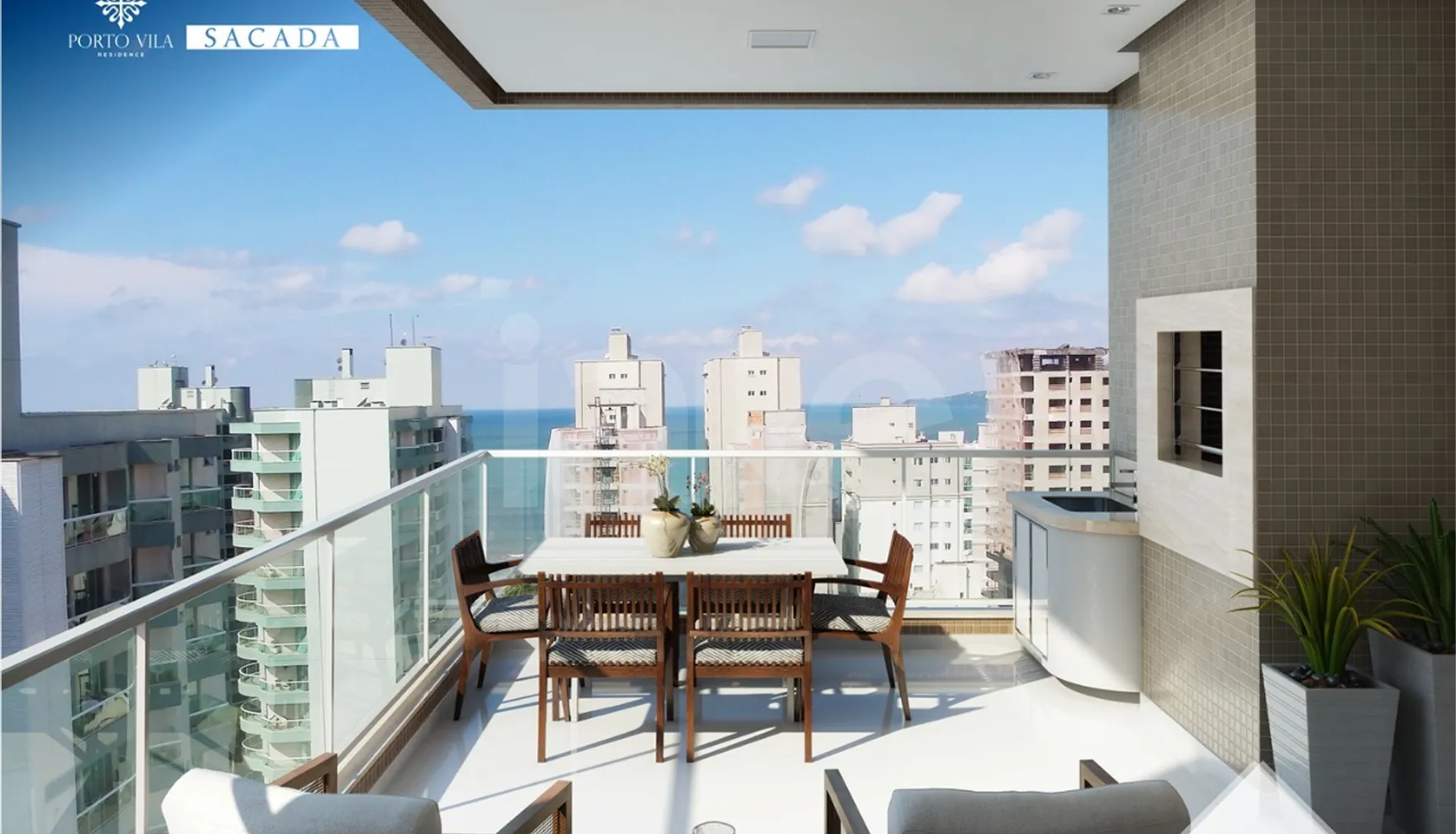 Porto Vila - Apartamento com 182,5 m², em Meia Praia — foto 5
