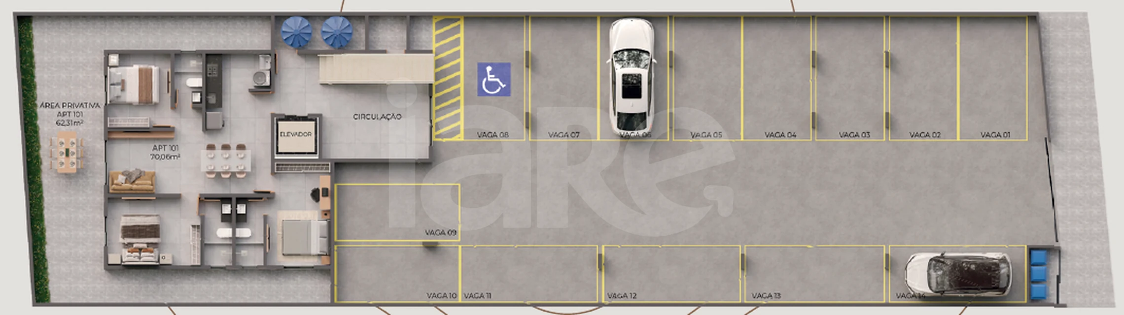 Planta — Pavimento térreo