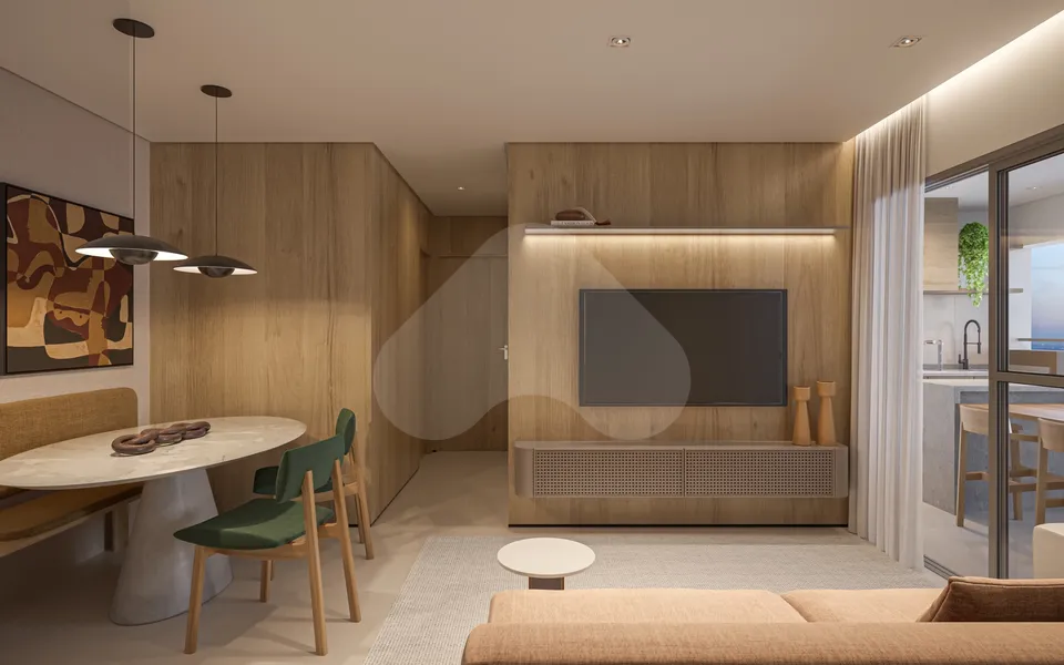 Oásis Santa Cruz by Diálogo - Apartamento com 32 m², em Cursino — foto 2