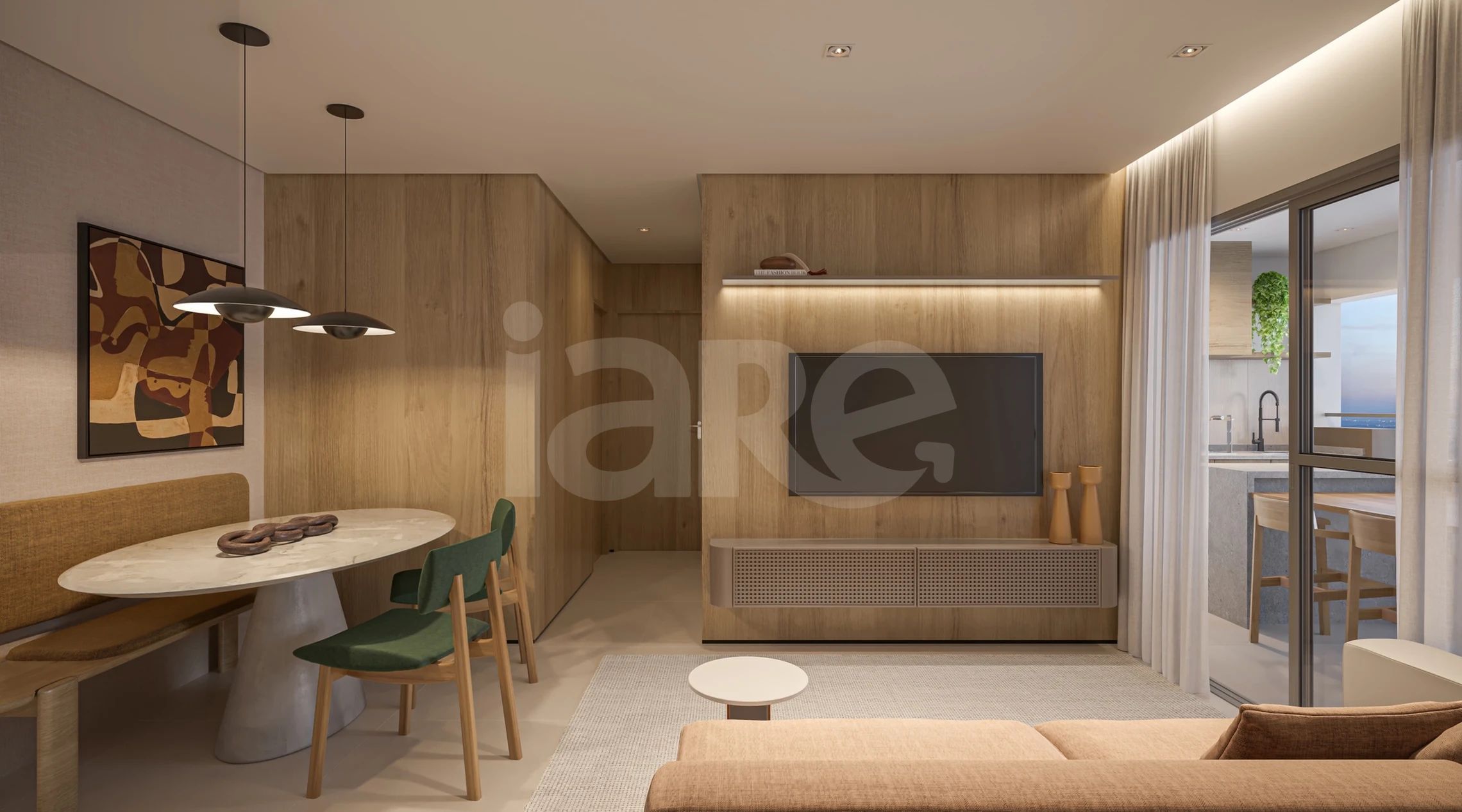 Oásis Santa Cruz by Diálogo - Apartamento com 59 m², em Cursino — foto 2