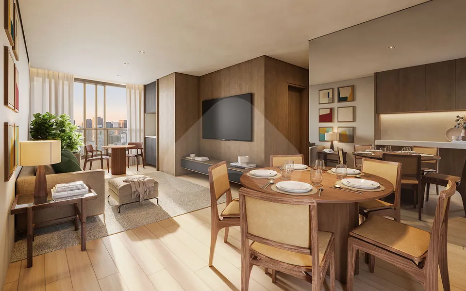 Oma 909 - Apartamento com 82,75 m², em Pinheiros — foto 2