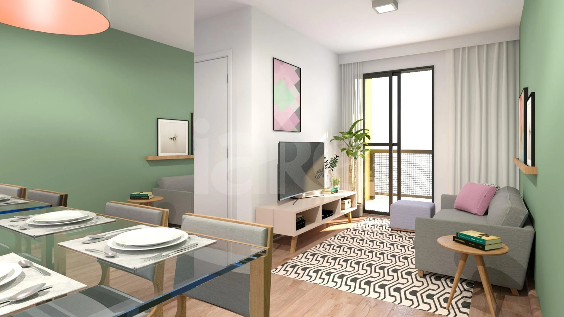 Mobi Residencial - Apartamento com 43,15 m², em Rio Comprido — foto 2