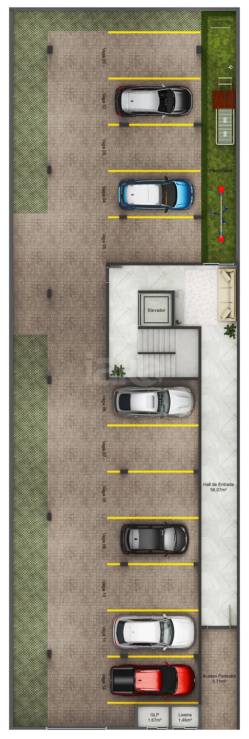 Planta — Pavimento térreo