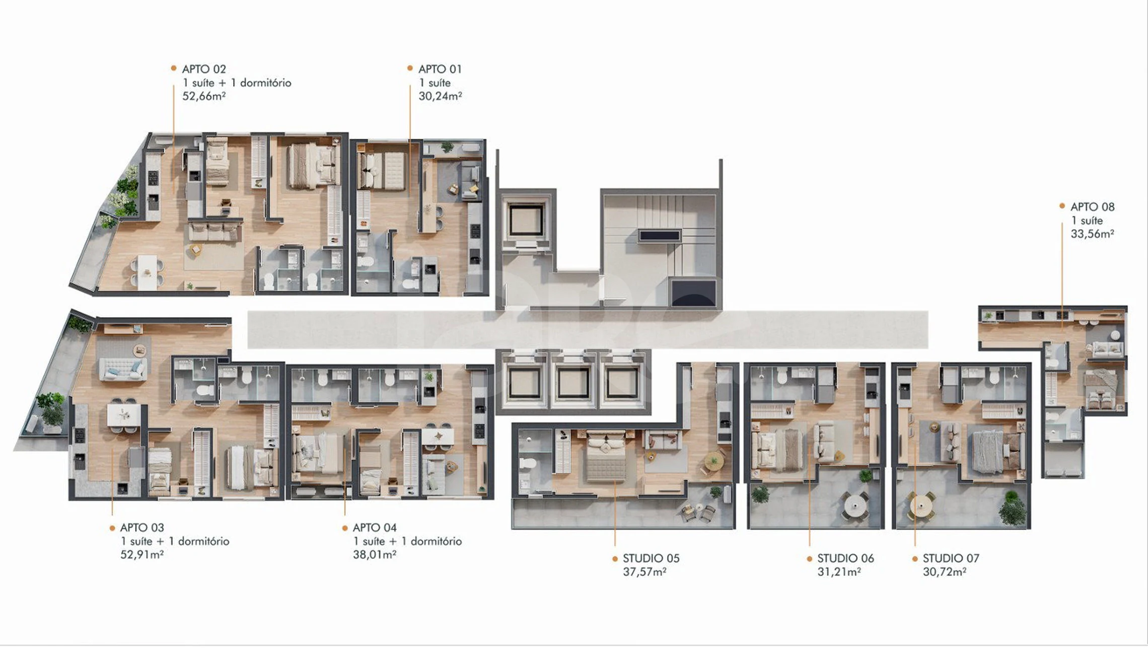 Planta — Pavimento 07