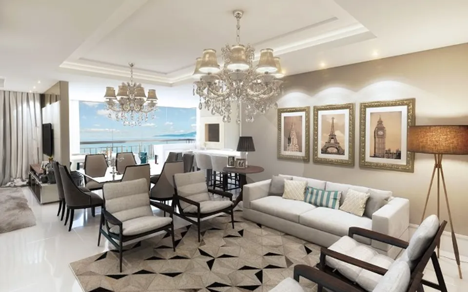 Residencial Villa de Siena - Apartamento com 187 m², em Meia Praia — foto 9
