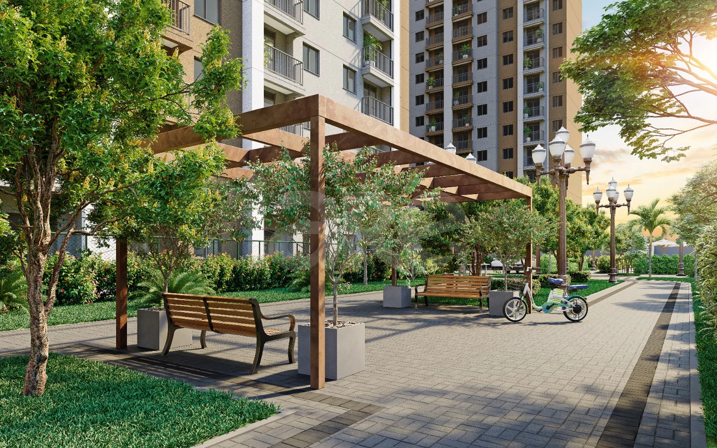 Luzes do Rio Lamparina - Apartamento com 38 m², em São Cristóvão — foto 21