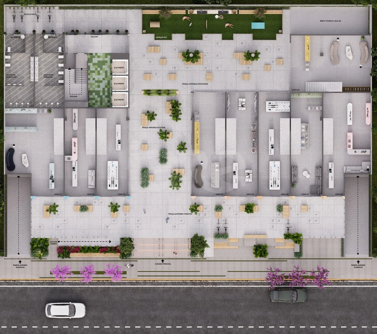 Planta — Pavimento térreo