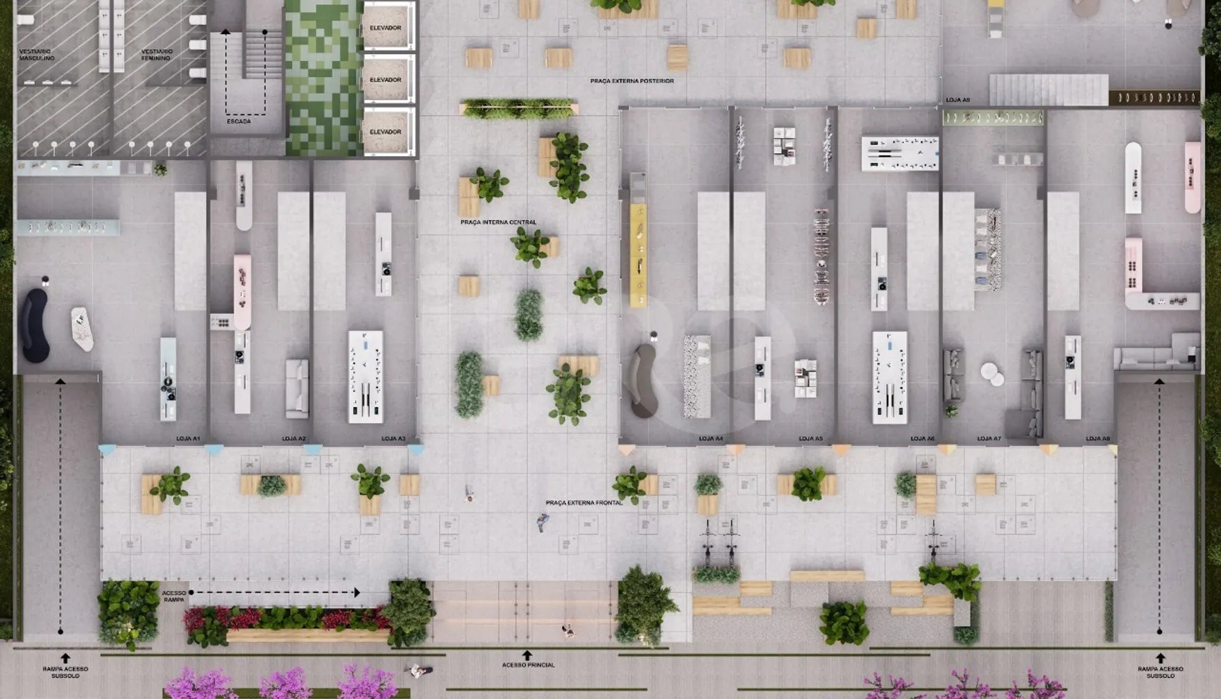 Planta — Pavimento térreo