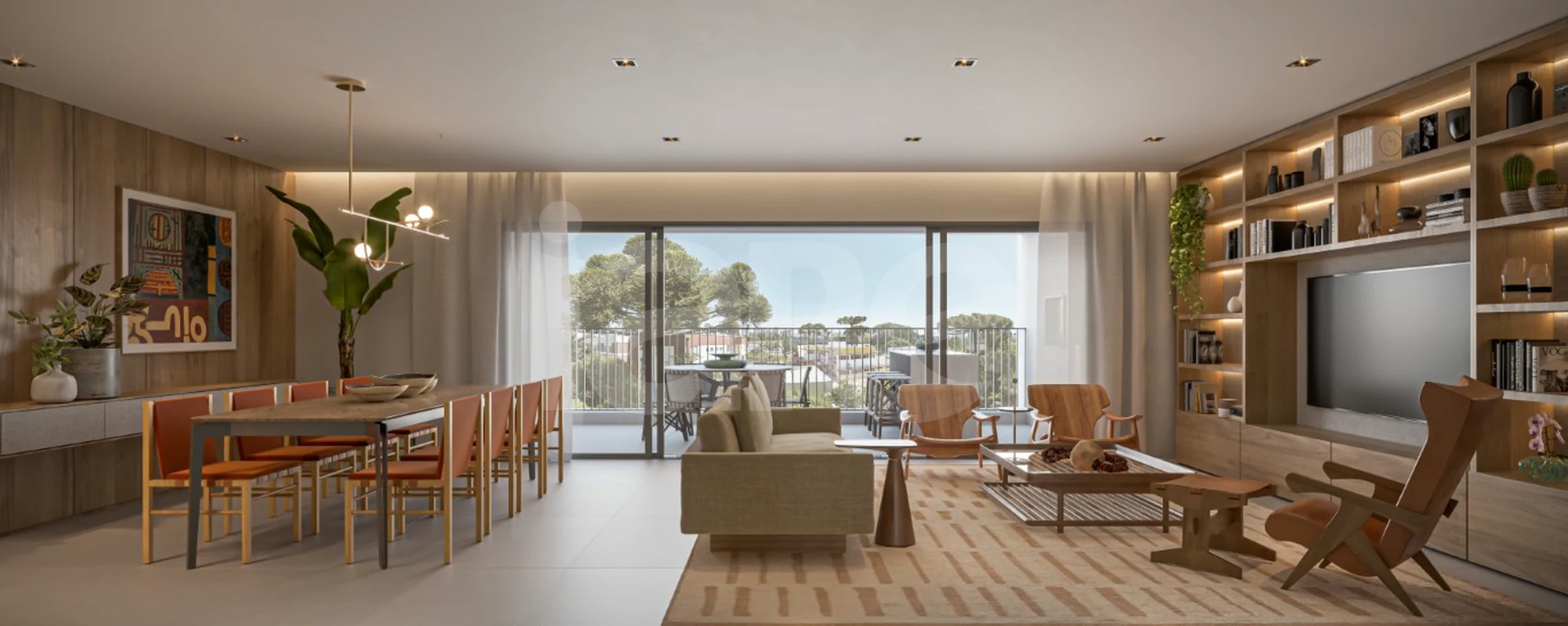 Piemonte Alberi - Apartamento com 157,53 m², em Cabral — foto 4