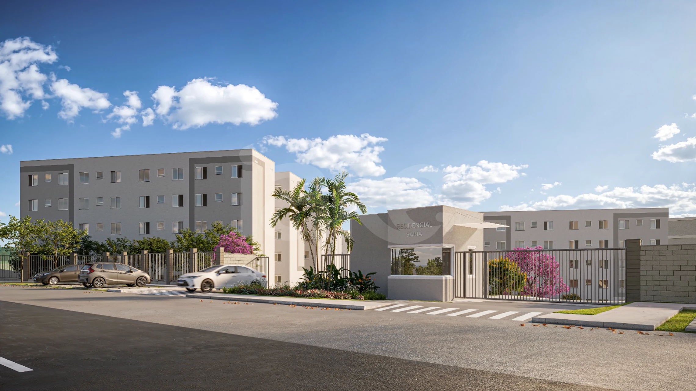 Sabiá - Garden com 58,42 m², em Jardim Santa Inês — foto 1