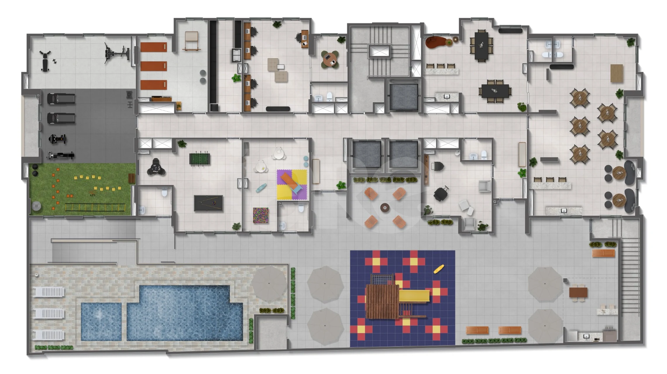 Planta — Pavimento 01