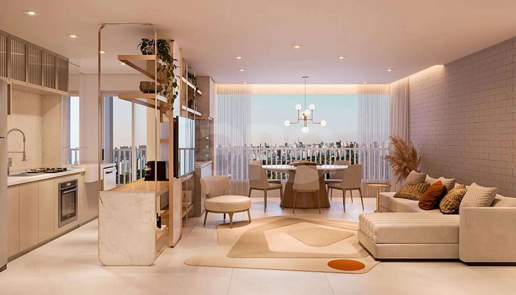 Altto da Bela Vista - Apartamento com 65,37 m², em Vila Osasco — foto 3