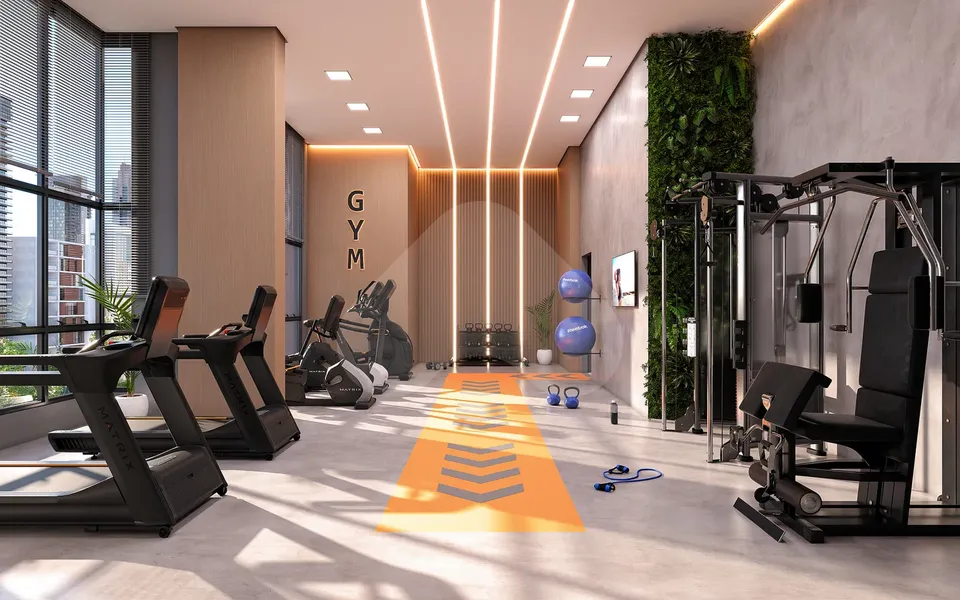 Atrio - Apartamento com 132 m², em Meia Praia — foto 8