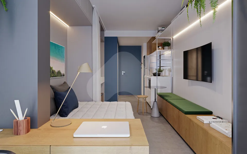 Co.next Liberdade - Studio com 25,39 m², em Liberdade — foto 2