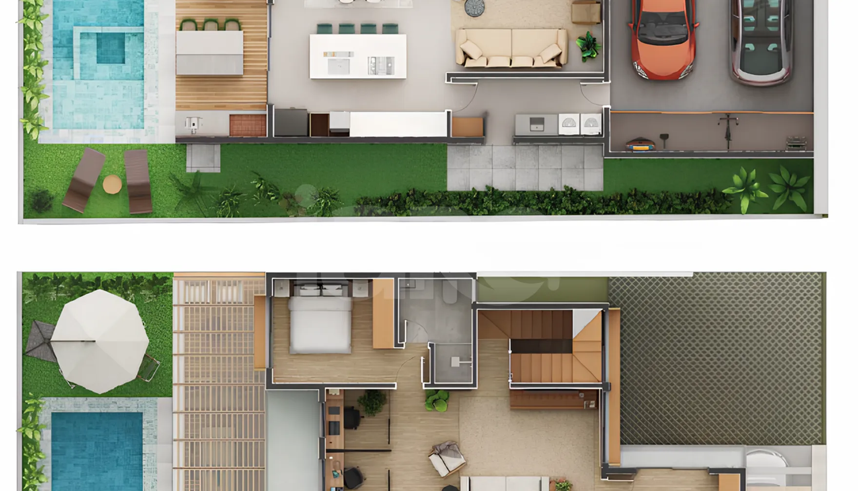 Planta — Casa em Condomínio 397,48 m²