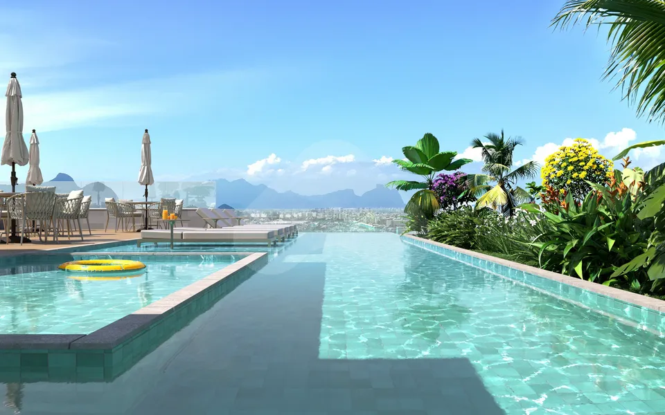 Tide Residencial - Apartamento com 34,7 m², em Recreio dos Bandeirantes — foto 29
