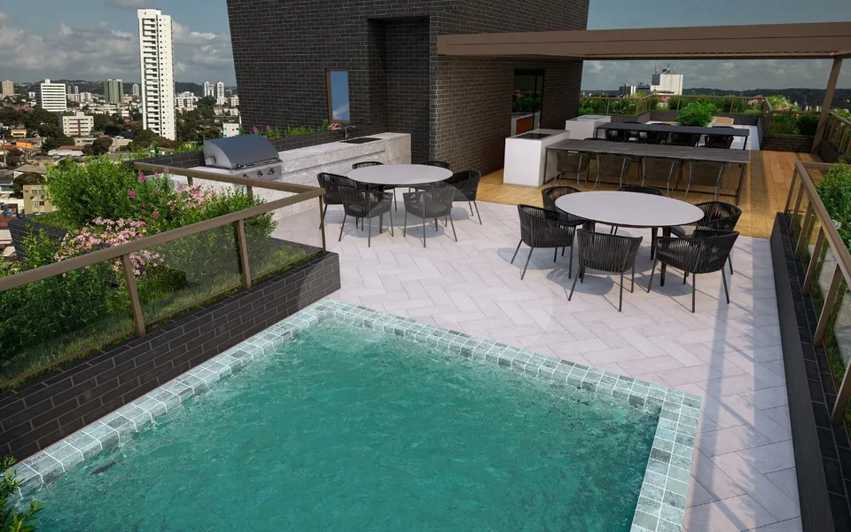Palácio das Laranjeiras - Apartamento com 122,21 m², em Espinheiro — foto 8