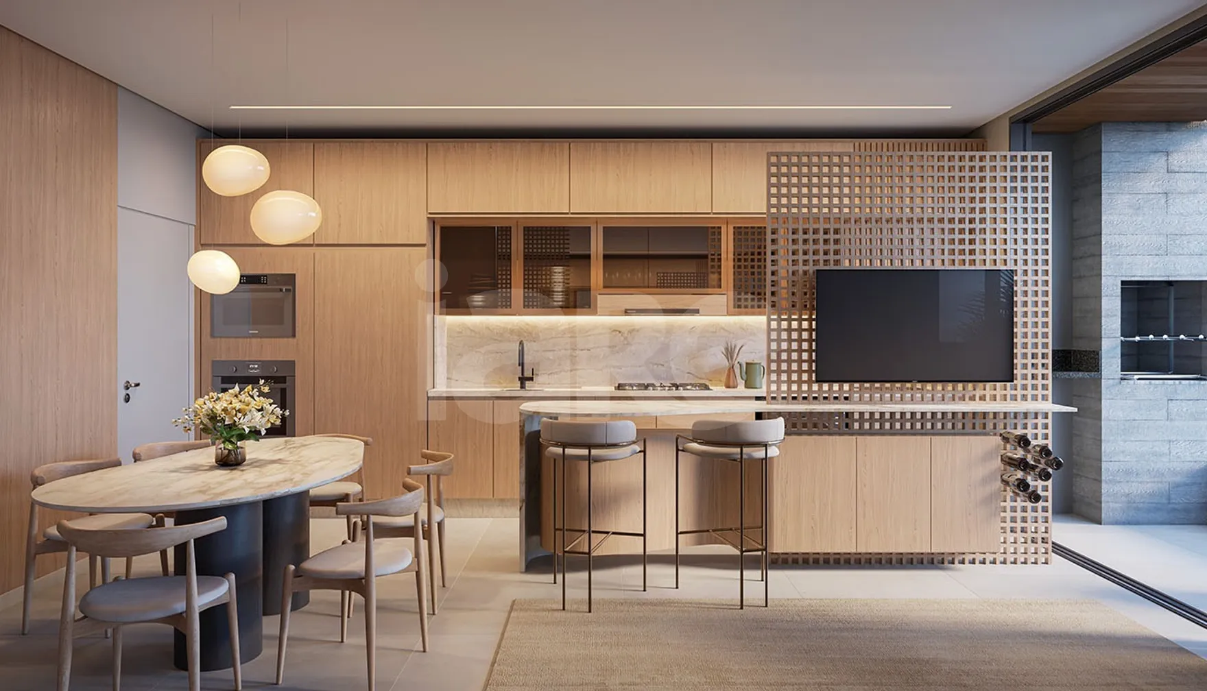Réve - Apartamento com 72,58 m², em Centro Cívico — foto 2