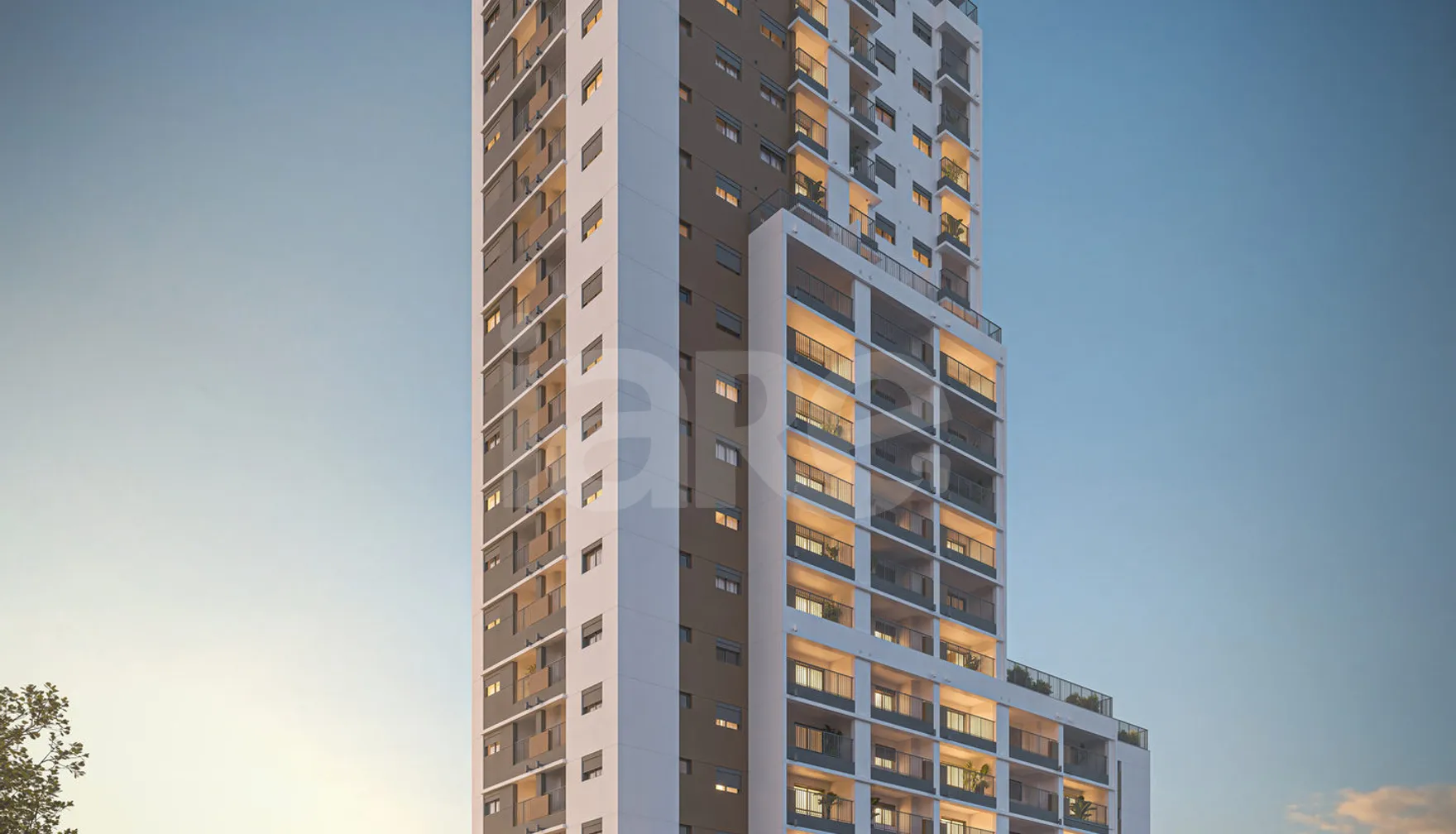 Way Vila Carrão - Studio com 23,59 m², em Vila Carrão — foto 2