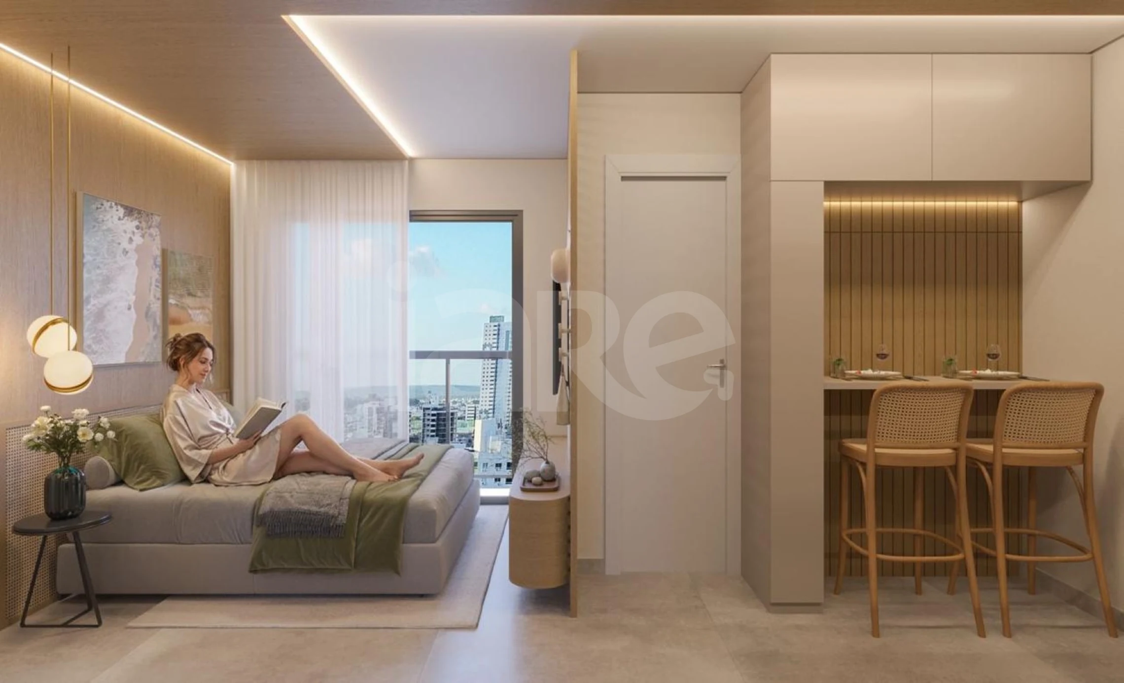 Parahyba Concept - Studio com 18 m², em Jardim Oceania — foto 3