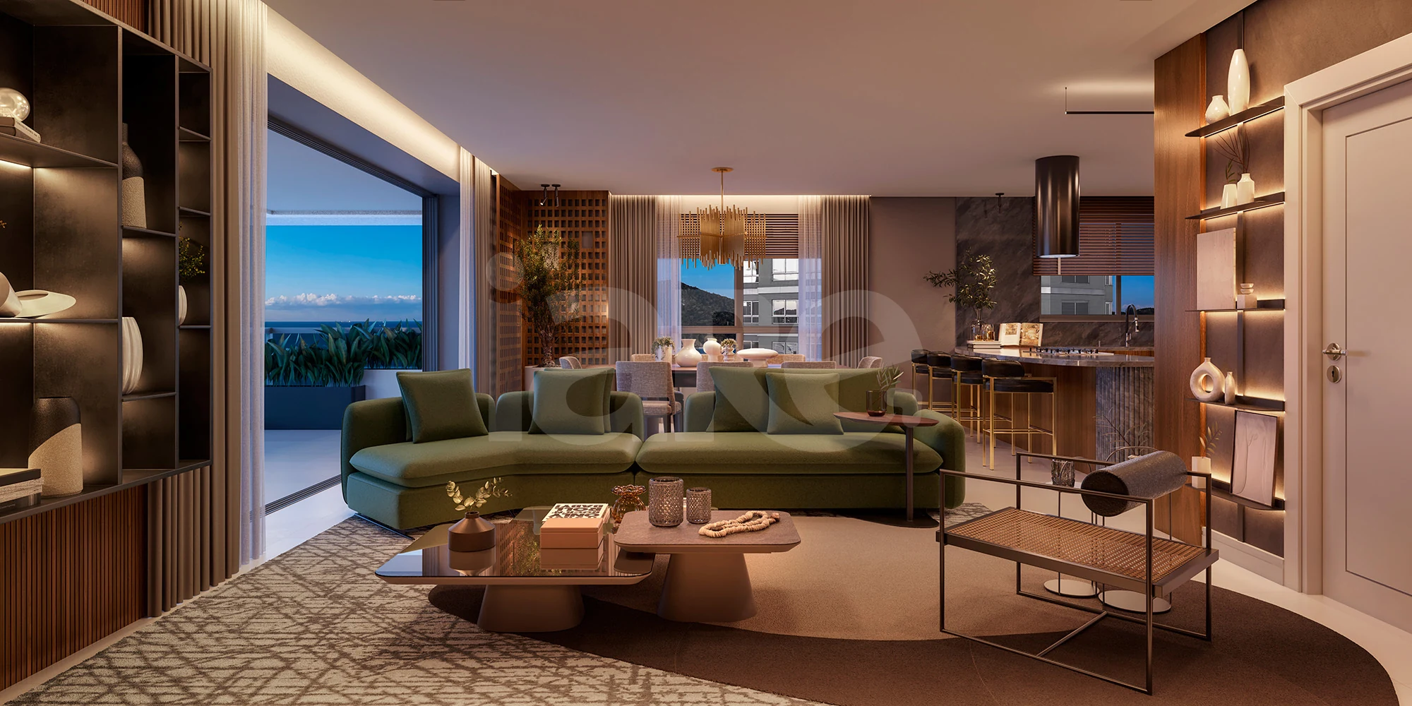 Hyde Atlântica 4312 - Apartamento com 232,15 m², em Centro — foto 2